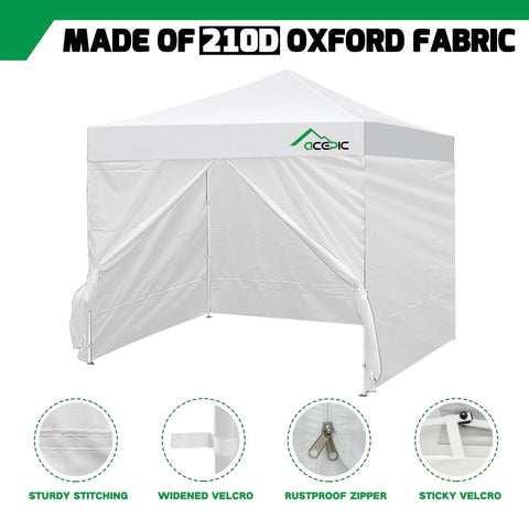 Acepic foldable storage for quick packing and transport.