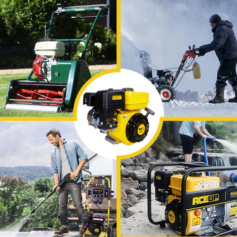 Aceup Energy 7HP engine suitable for multiple projects with durable build and warranty.