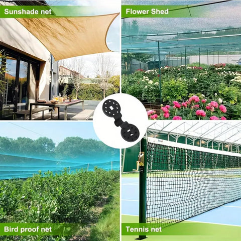 Achouray 20-pcs shade clip set ready for patio, fence, canopy projects