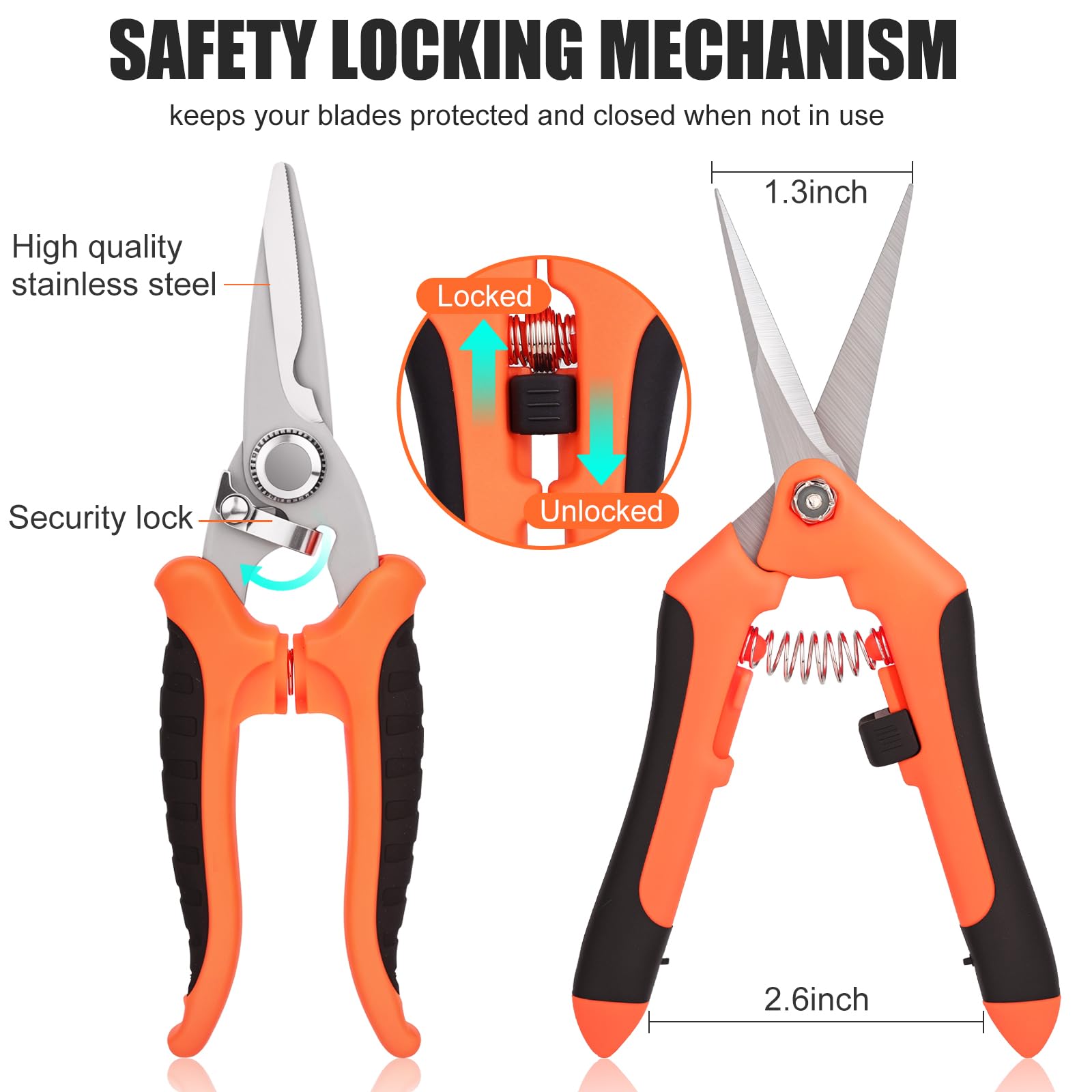 Lightweight design reduces hand fatigue during long garden sessions.