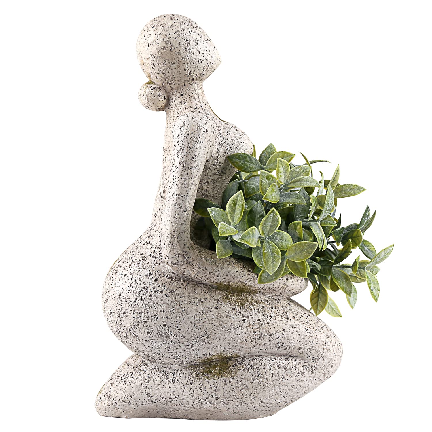 Aclema New Life face planter indoors or outdoors, ideal for succulents and herbs.