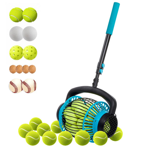 Acorn Picker Upper Roller demonstrates foot-operated dump for easy nut collection.