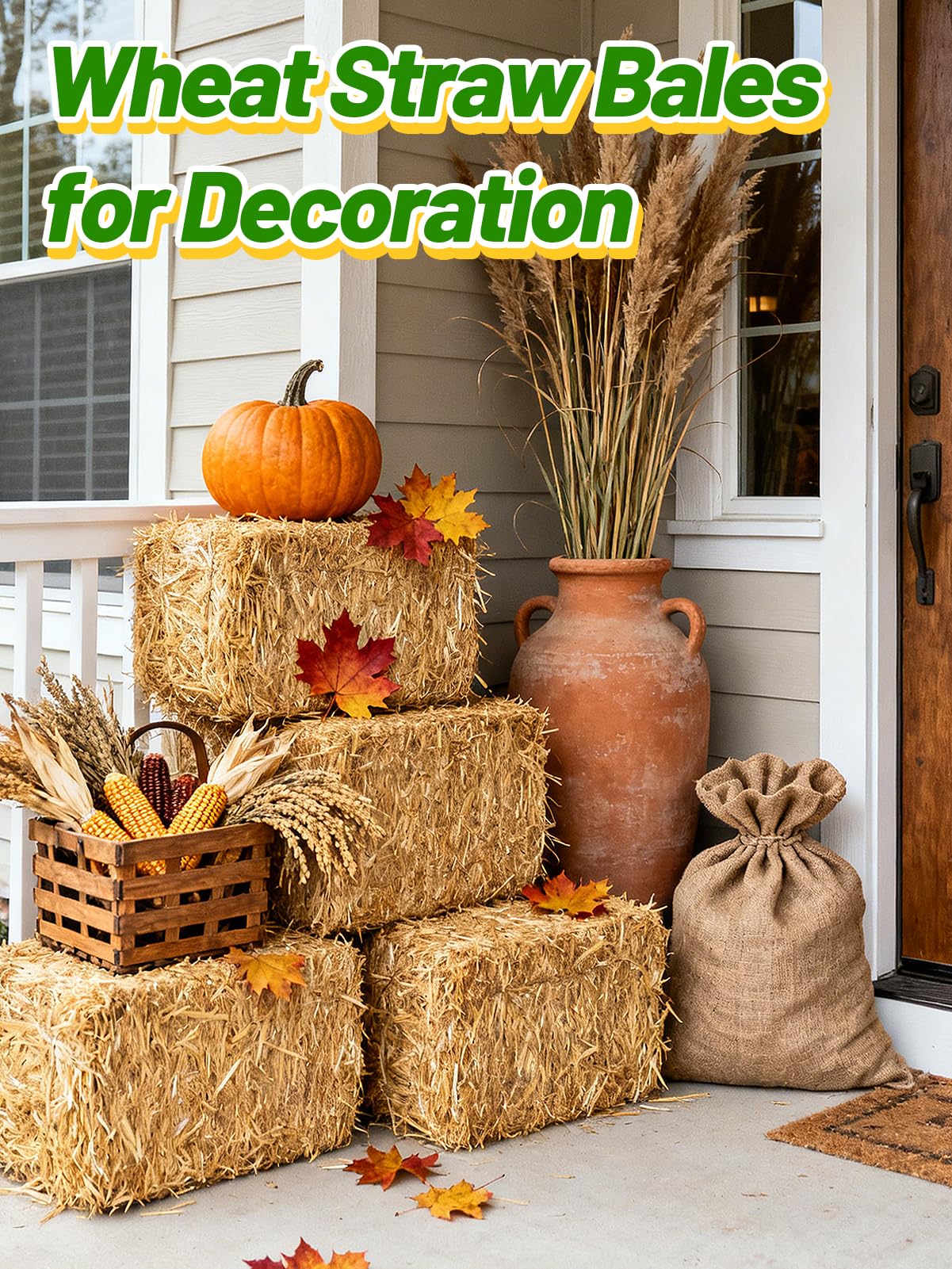 Acostop dried straw packaging keeps bedding clean and ready for animals.