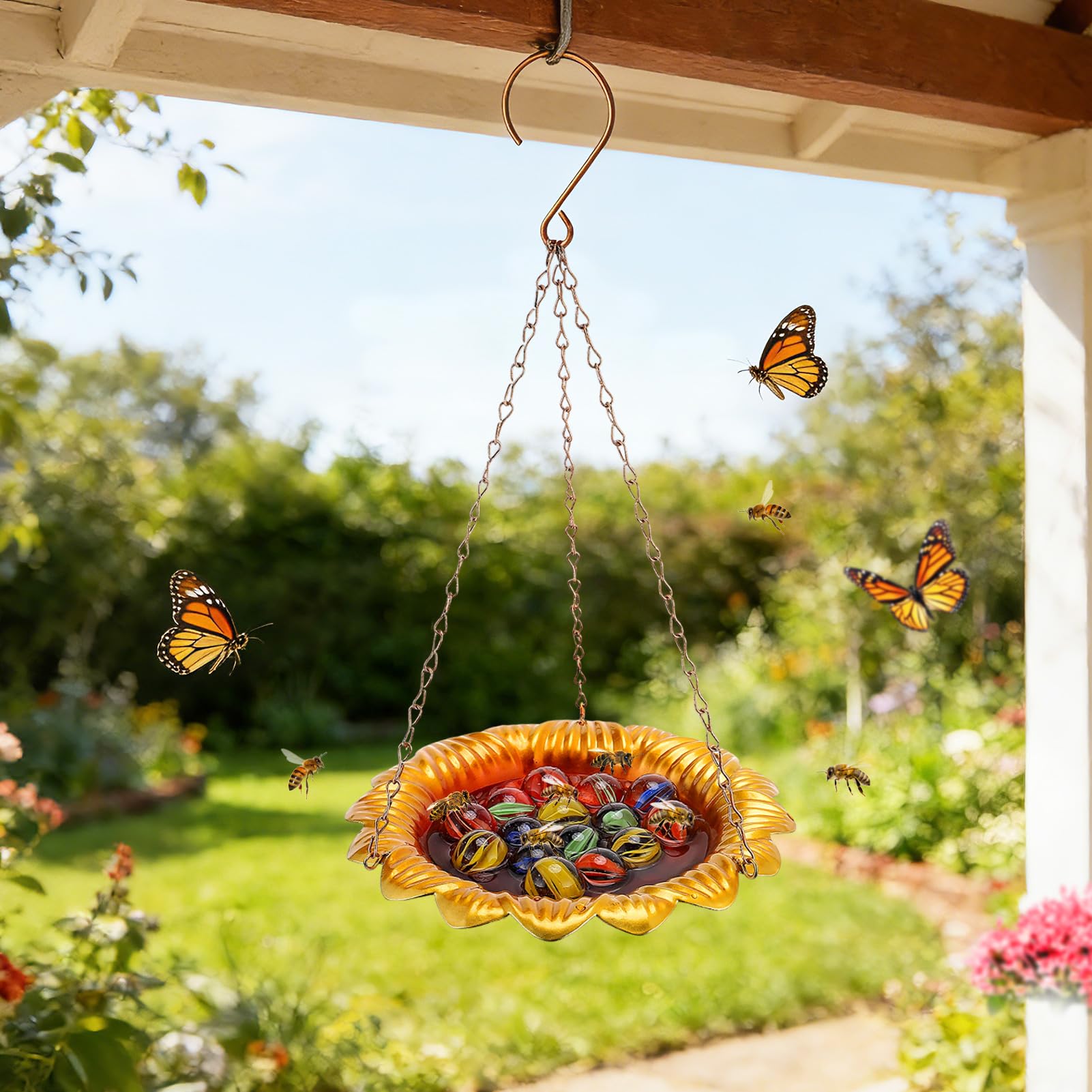 Acostop outdoor watering station supports pollinators while boosting curb appeal