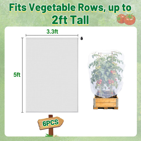 Acostop various sizes for protecting fruit trees and vegetables