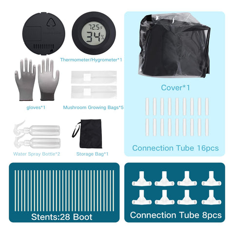 ACOVER Mushroom Box durable materials simplify cleaning and maintenance