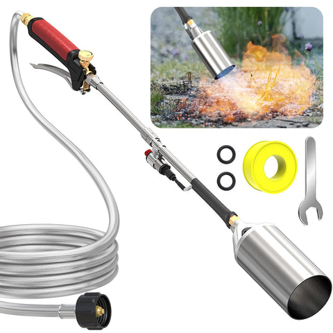 ACOVER Propane Torch Weed Burner Kit for efficient outdoor weed control