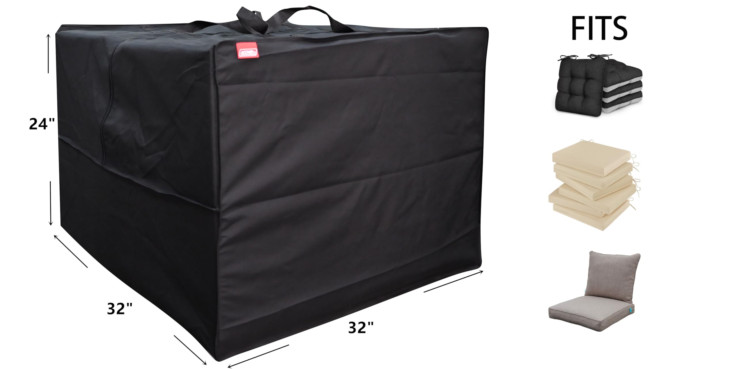 Acoveritt 32x32x24 inch bag size fits multiple cushions