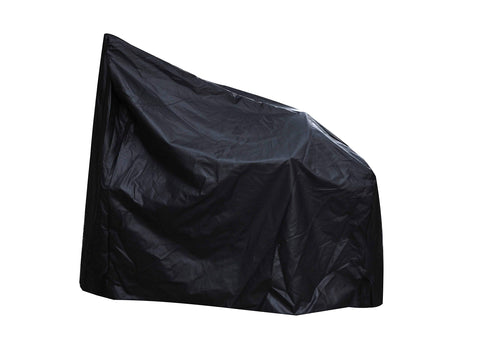 acoveritt smoker cover fits trailmaster offset grills, shields from sun and rain