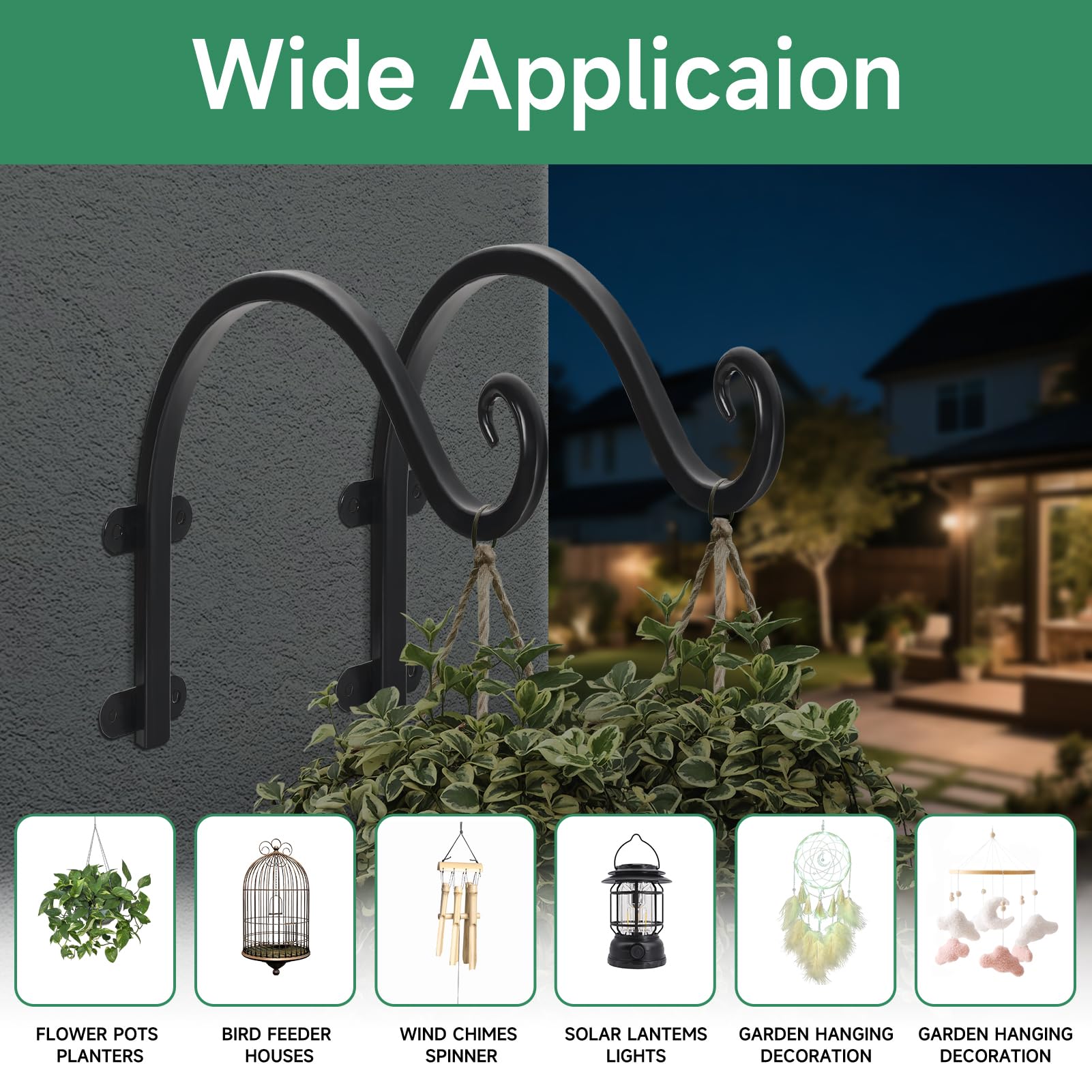 Acteomsly durable 70 lb load capacity for heavy planters.