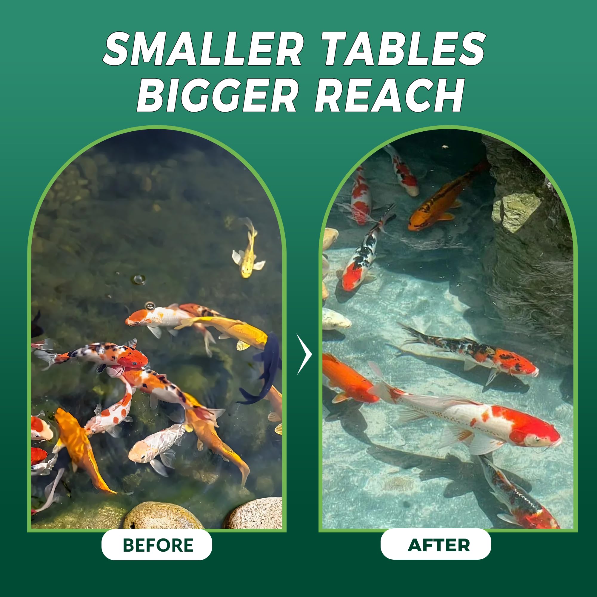 ActiClear Muck Clear packaging shown for easy pond care.