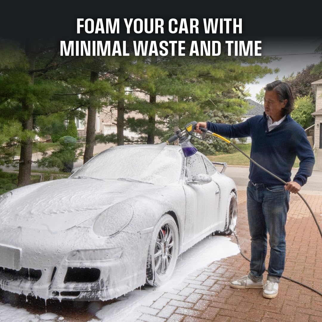 Active Foam Cannon warranty supports home or commercial use.