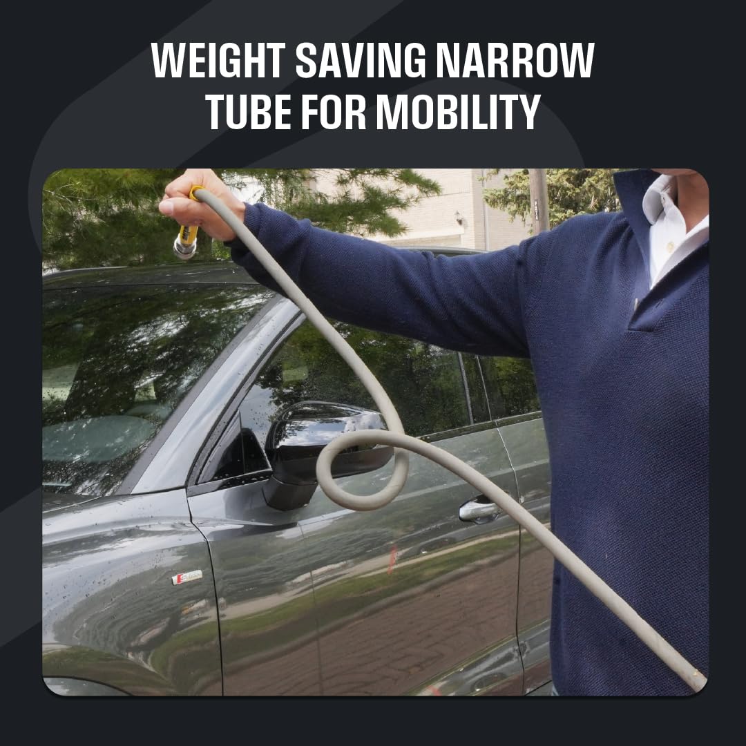 Active 5/16 inch diameter hose delivers strong flow with lighter weight