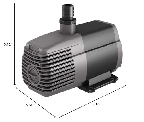 ACTIVEAQUA AAPW1000 92W power, 1000 GPH pump in action