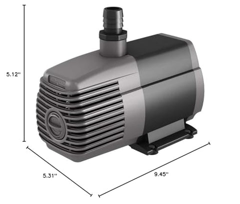 ACTIVEAQUA AAPW1000 92W power, 1000 GPH pump in action
