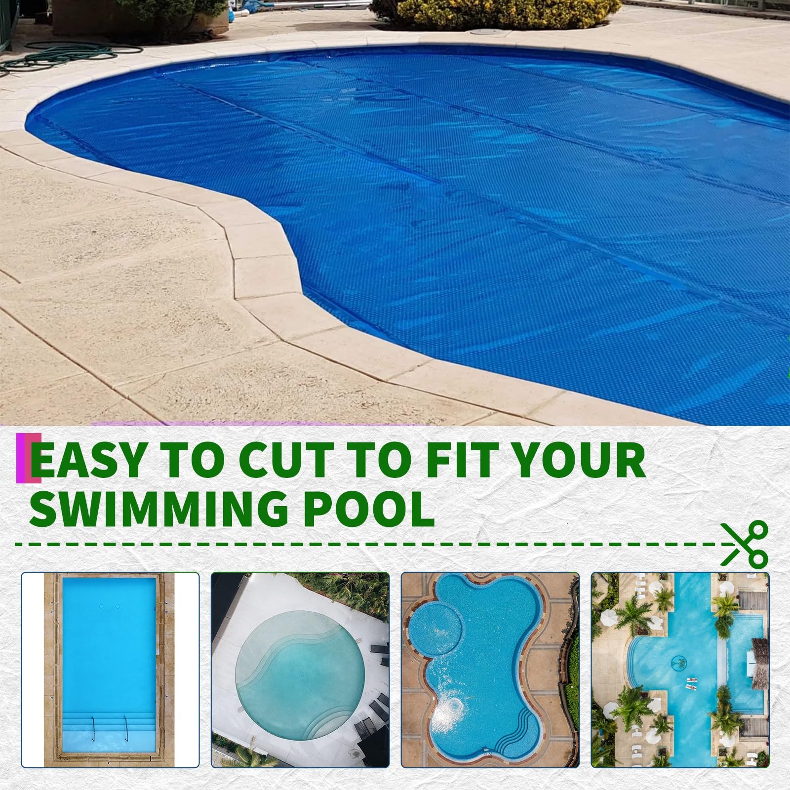 ActiveTrail versatile rectangular cover fits inground and above-ground pools
