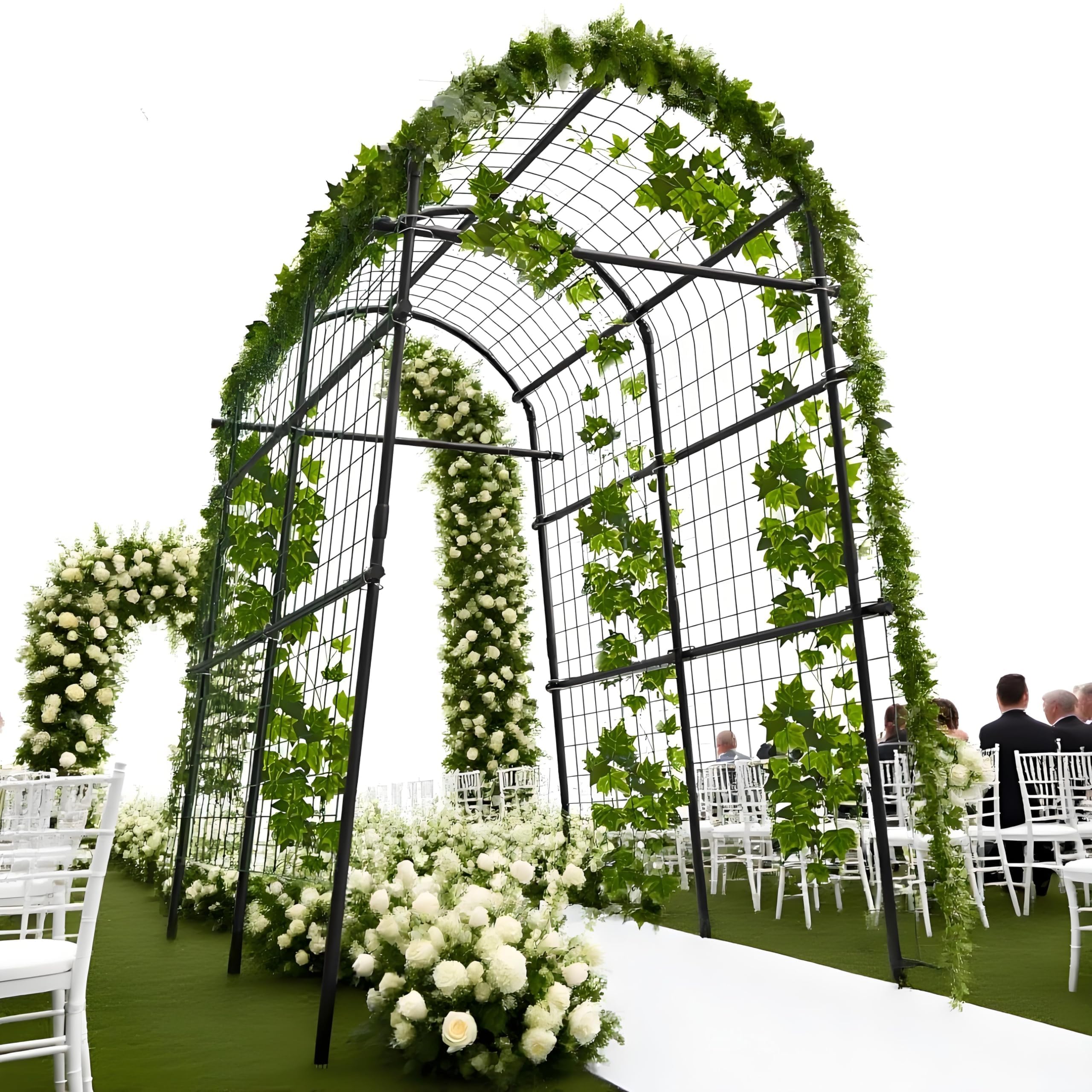 ActiveTrail Garden Arch Trellis supports year-round display in gardens
