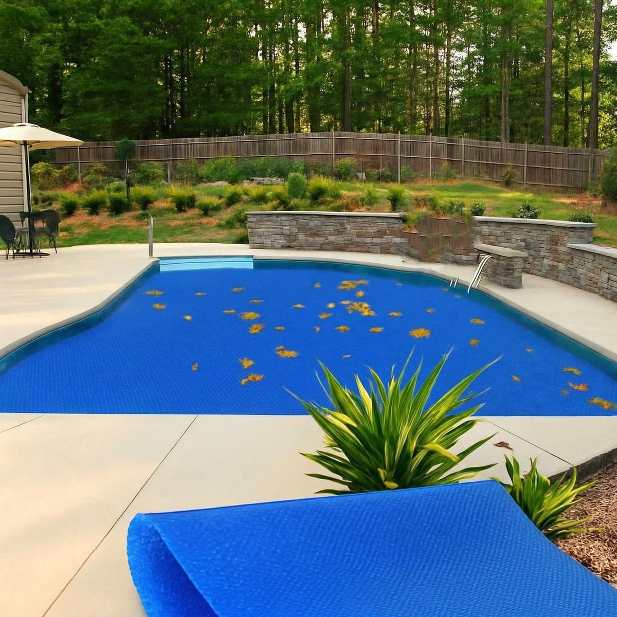 ActiveTrail solar pool cover 16x32 rectangle with heat-retention bubbles