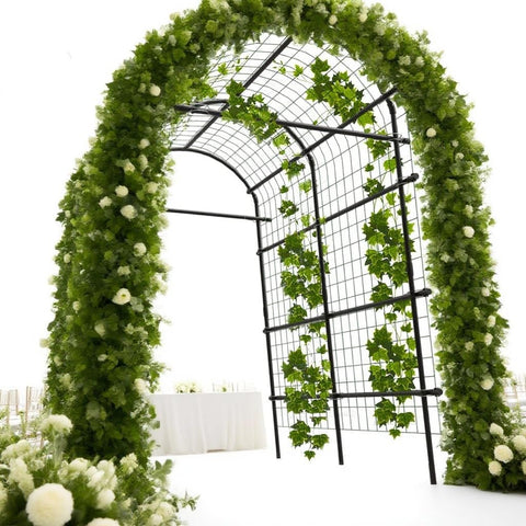 ActiveTrail outdoor garden arch blends with landscape for year-round use