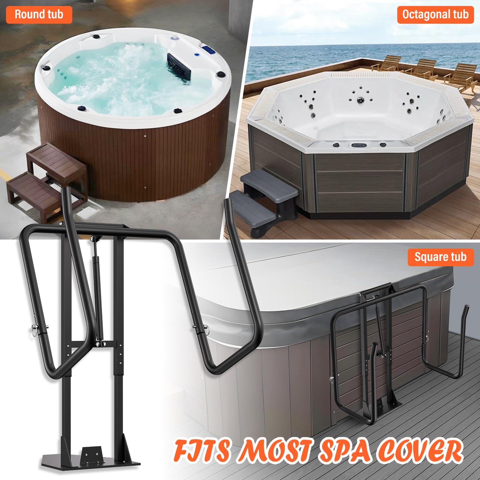 ACTREY easy-install slide-under design reduces installation time.