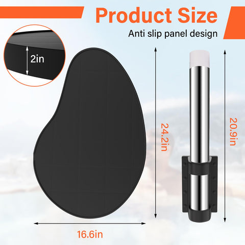 ACTREY drink holder keeps beverages within reach during a soak.