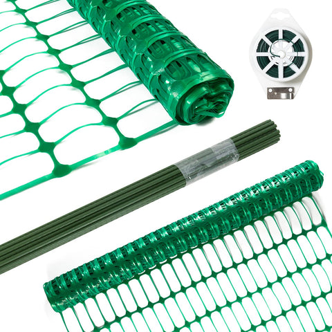 ACTREY Safety Fence Roll folds for compact storage when not in use.