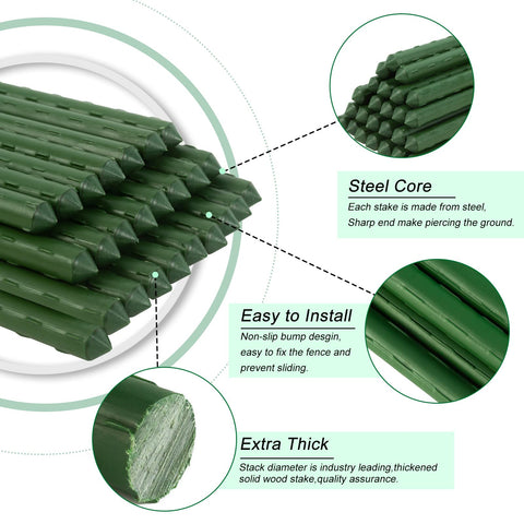 ACTREY Safety Fence Roll supports easy setup around gardens and freshly laid surfaces.