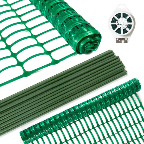 ACTREY Safety Fence Roll mesh for quick garden boundary creation and temporary crowd control.