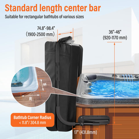ACTREY Cover Lifter towel rack with three hooks for towels