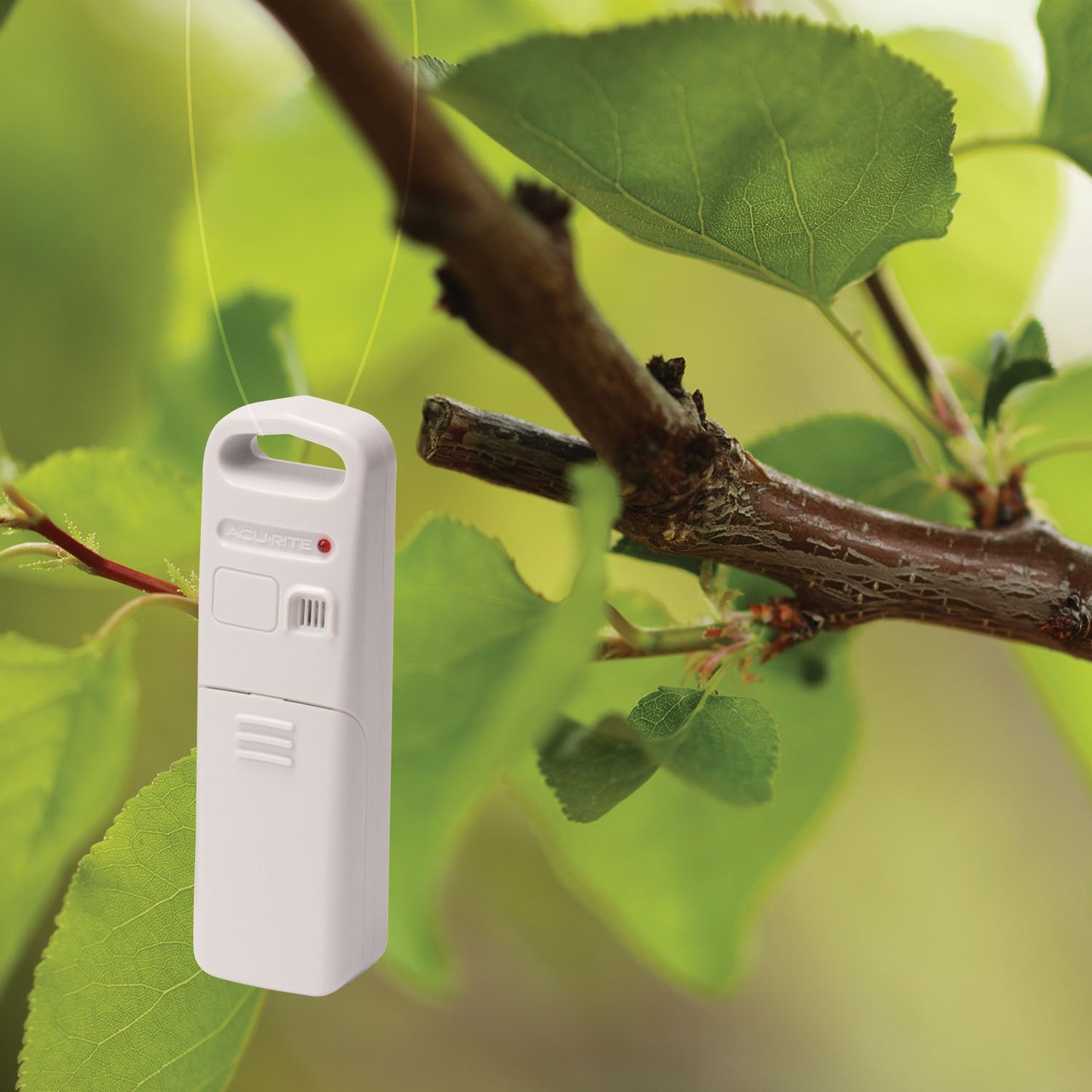 AcuRite outdoor sensor is weather-resistant and easy to install.