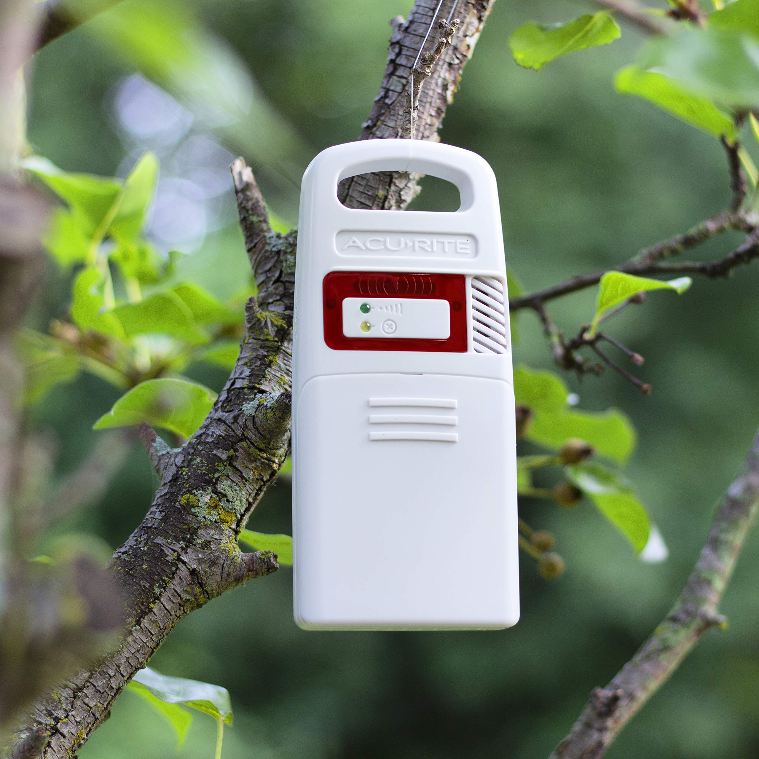 AcuRite 06045M weather-resistant housing designed for outdoor use in variable weather.