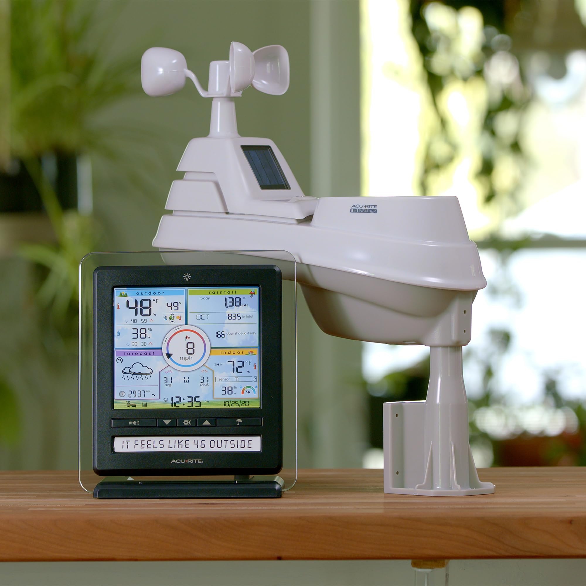 AcuRite Iris self-calibrating barometer powers local forecasts