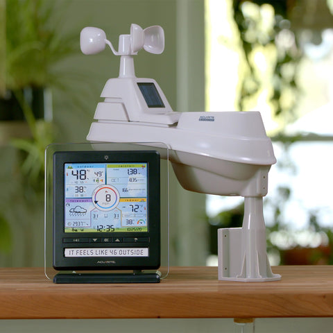 AcuRite Iris self-calibrating barometer powers local forecasts