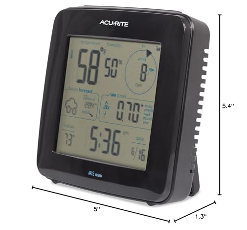 AcuRite Iris battery-powered wireless system ideal for mobile use