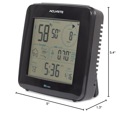 AcuRite Iris battery-powered wireless system ideal for mobile use