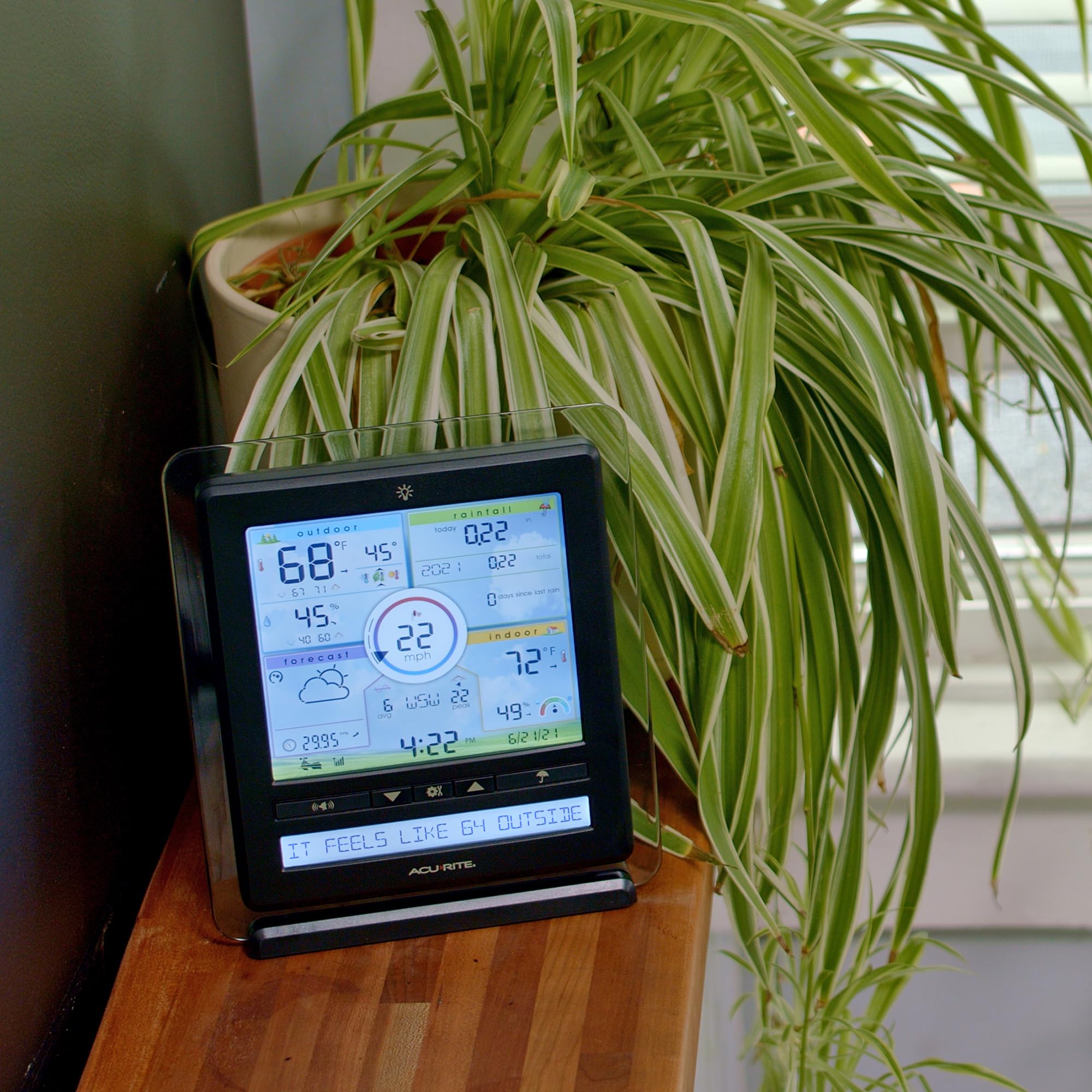 AcuRite Iris rain gauge for garden and irrigation planning