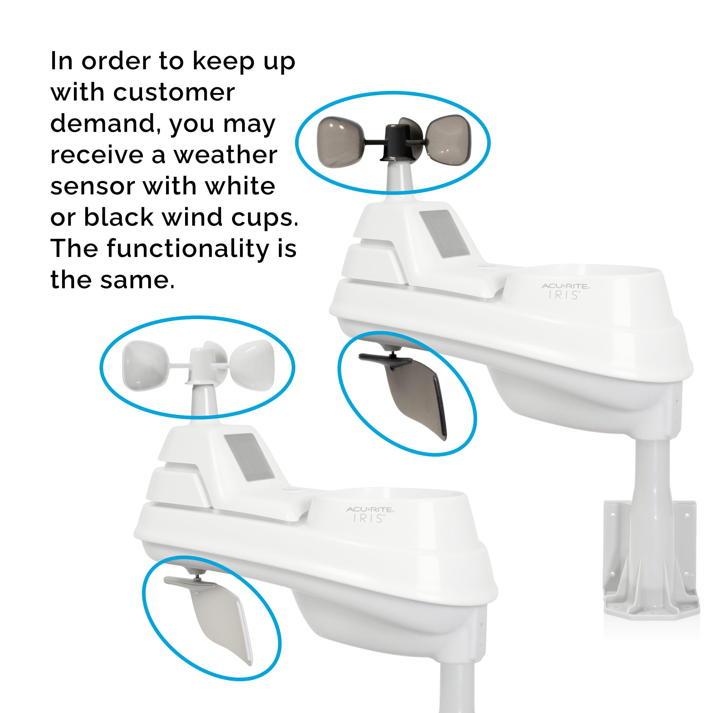 AcuRite Iris rainfall gauge tracks moisture for irrigation planning.