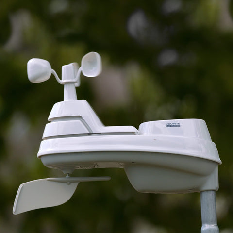 AcuRite Iris tabletop and wall-mount design for flexible setup