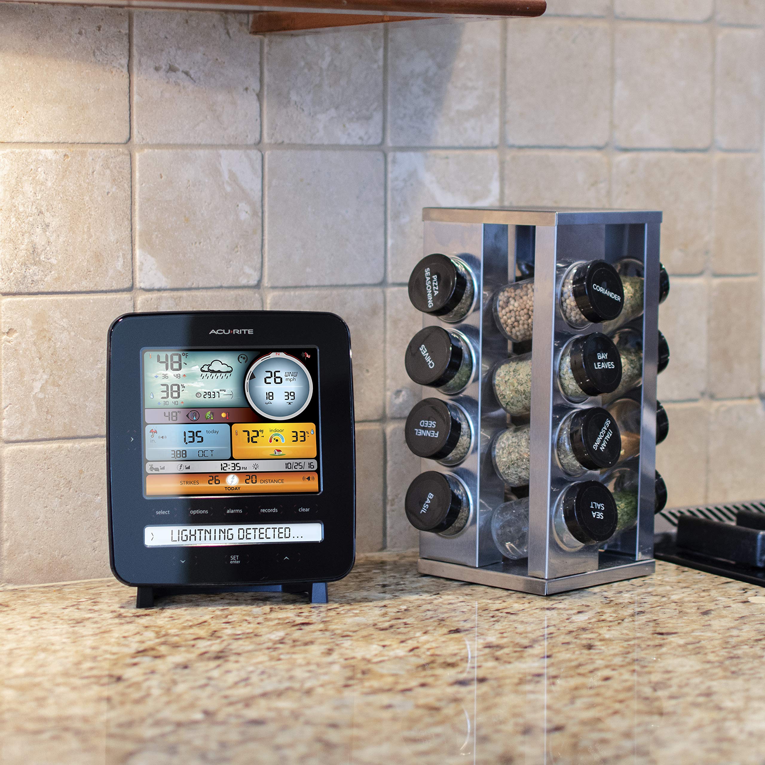 AcuRite Iris weather ticker delivers live updates