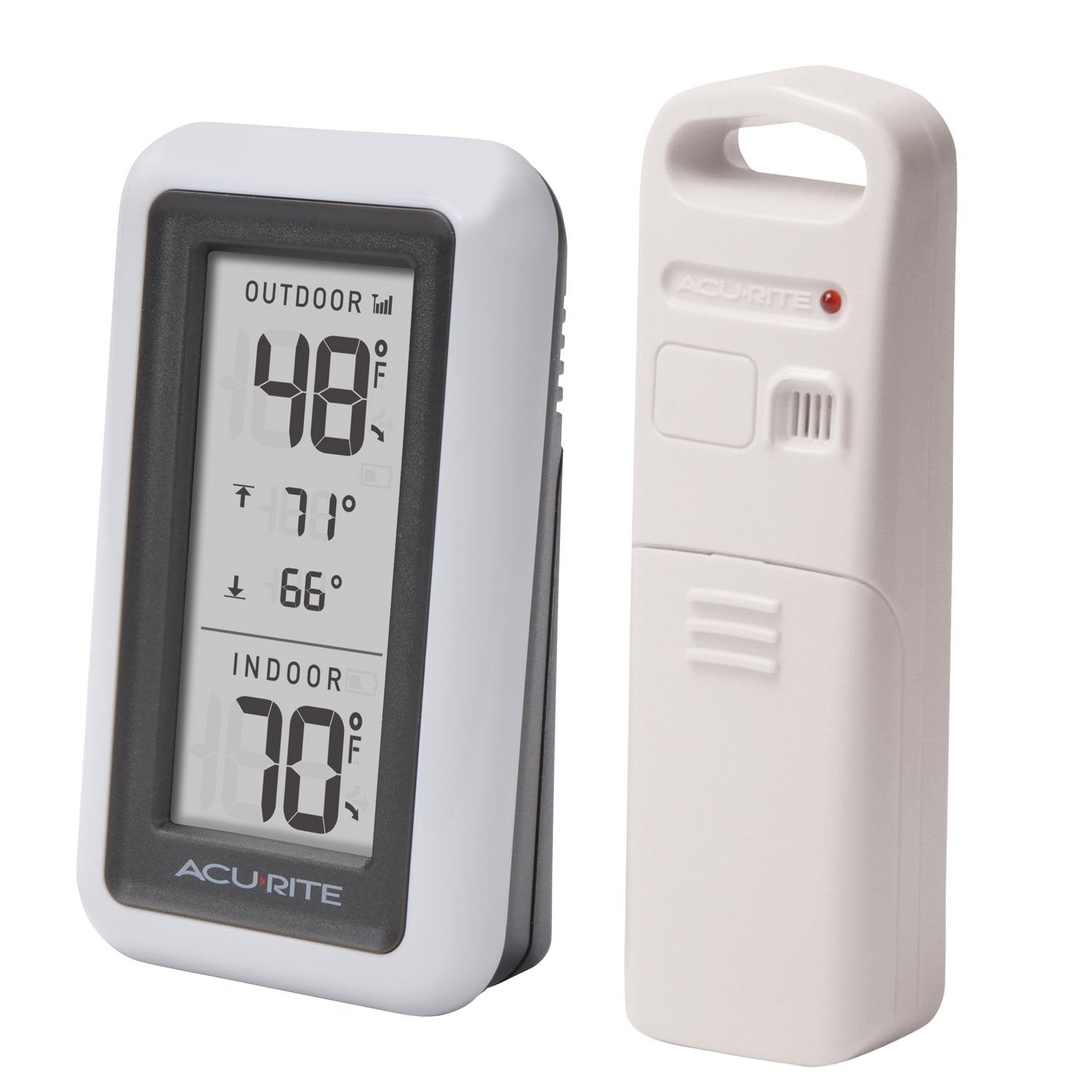 AcuRite LCD temperature readout for easy indoor monitoring