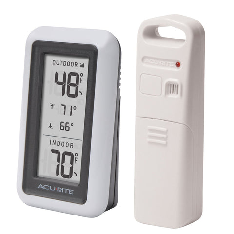 AcuRite LCD temperature readout for easy indoor monitoring