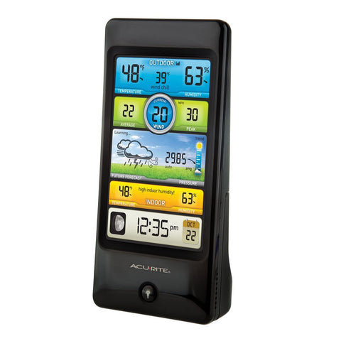 AcuRite Notos 3-in-1 sensor delivers precise temperature, humidity, and wind speed.