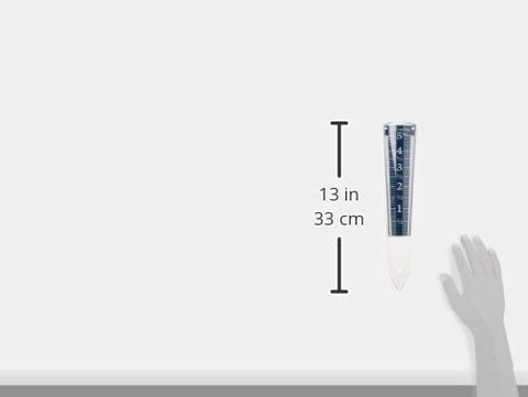 AcuRite garden-friendly rain gauge ideal for patios and lawns.