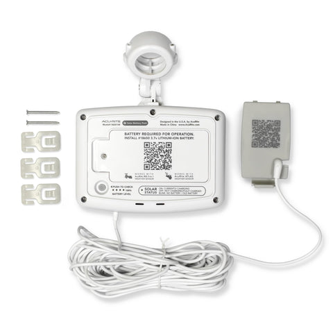 AcuRite Solar Power Pack with mounted hardware included for easy setup