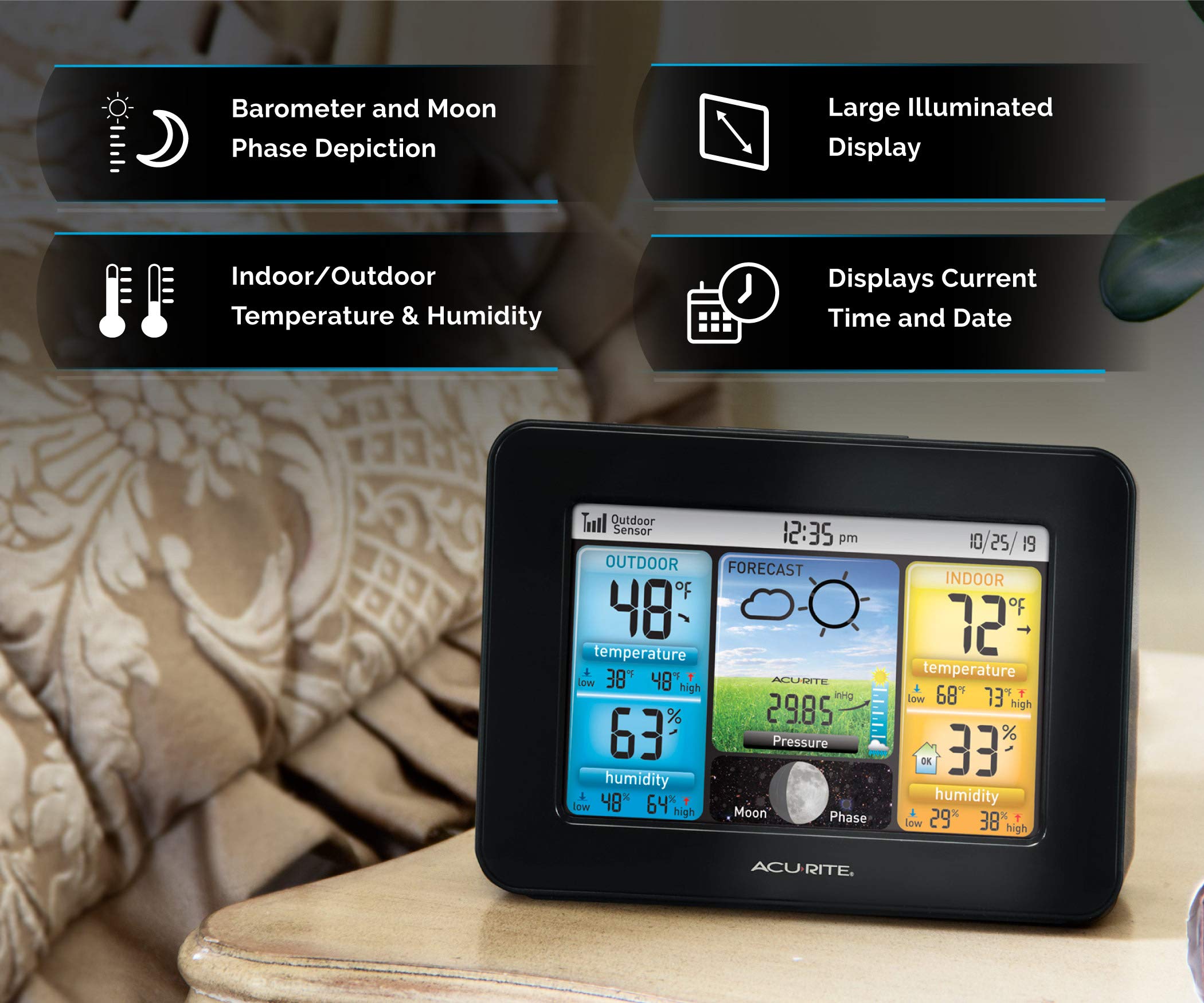 AcuRite trusted US-based support and one-year warranty information