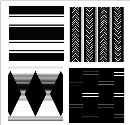 Adabana pattern on both sides enhances versatility for seasonal outdoor styling.