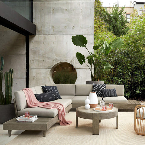 Adabana waterproof fabric close-up shows smooth, stain-resistant surface.