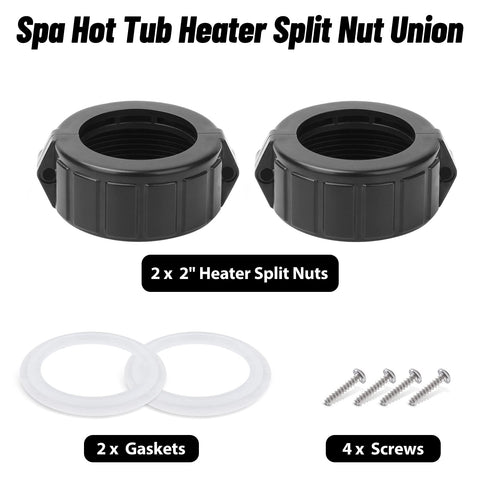 Adabuing 4 screws for heater assembly ensure a sturdy, easy-to-install mount.
