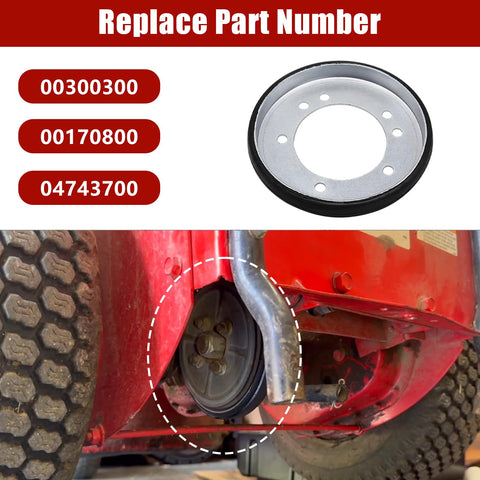Adabuing drive disc fits Ariens 00170800 and 00300300 for smooth operation.