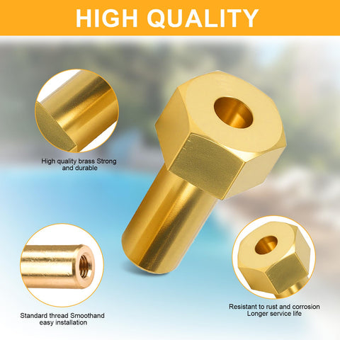 Adabuing brass nut fits Pentair FNS and FNS Plus — secure seal and simple replacement.